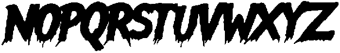 Killbilly otf (400) Font LOWERCASE