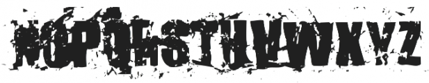 KillerAnts Bold otf (700) Font UPPERCASE