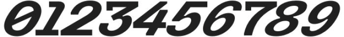 Killou Bold Italic otf (700) Font OTHER CHARS