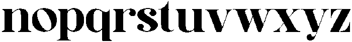Kilmir Regular otf (400) Font LOWERCASE