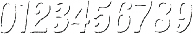 Kiln Sans Shadow Italic otf (400) Font OTHER CHARS