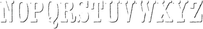 Kiln Serif Shadow otf (400) Font LOWERCASE