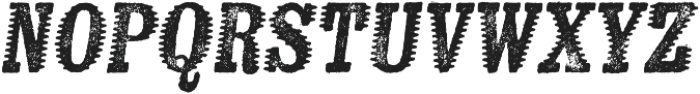 Kiln Serif Spiked Italic otf (400) Font UPPERCASE