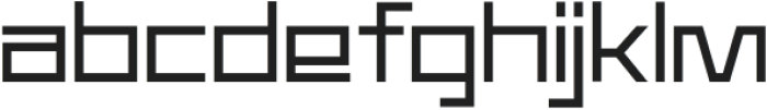 Kilomole Light otf (300) Font LOWERCASE