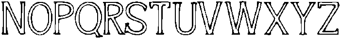 Kilu ttf (400) Font UPPERCASE