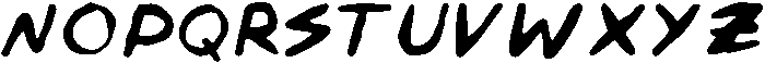 Kimane Handwriting Handwriting otf (400) Font UPPERCASE