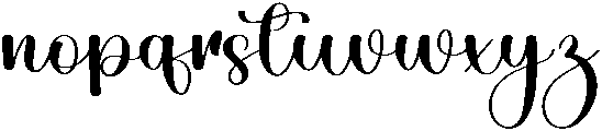 Kimberly Christmas Regular otf (400) Font LOWERCASE