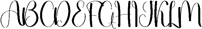 Kimberly Regular otf (400) Font UPPERCASE