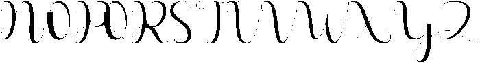 Kimberly Regular otf (400) Font UPPERCASE