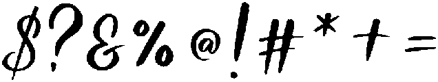 Kimberly-Regular otf (400) Font OTHER CHARS
