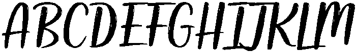Kimberly-Regular otf (400) Font UPPERCASE