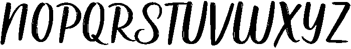 Kimberly-Regular otf (400) Font UPPERCASE
