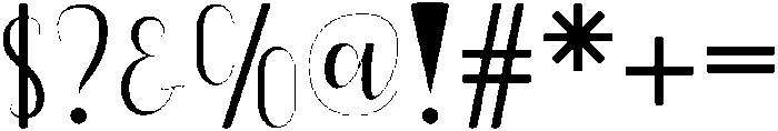 Kimberly Regular ttf (400) Font OTHER CHARS