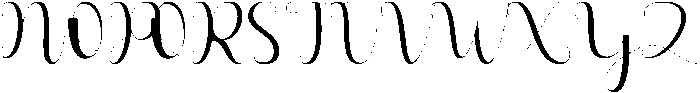 Kimberly Regular ttf (400) Font UPPERCASE