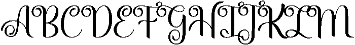 Kimberly Script Regular otf (400) Font UPPERCASE
