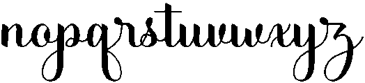 Kimberly Script Regular otf (400) Font LOWERCASE