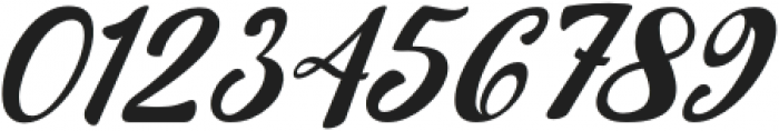 Kimilove Italic otf (400) Font OTHER CHARS