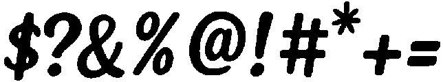 Kimily Regular otf (400) Font OTHER CHARS