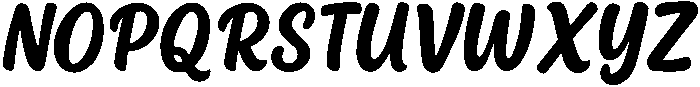 Kimily Regular otf (400) Font UPPERCASE