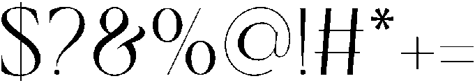 Kimora Regular otf (400) Font OTHER CHARS
