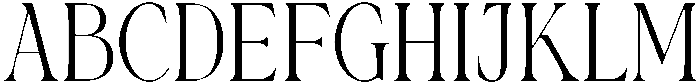 Kimora Regular otf (400) Font UPPERCASE