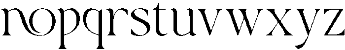 Kimora Regular otf (400) Font LOWERCASE