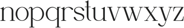 Kinasha Regular otf (400) Font LOWERCASE