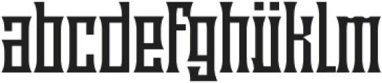 Kincrev Pro Regular otf (400) Font LOWERCASE