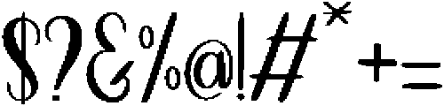Kind Script otf (400) Font OTHER CHARS