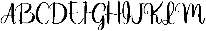Kind Script otf (400) Font UPPERCASE