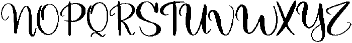 Kind Script otf (400) Font UPPERCASE