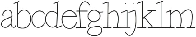 Kind type Regular otf (400) Font LOWERCASE
