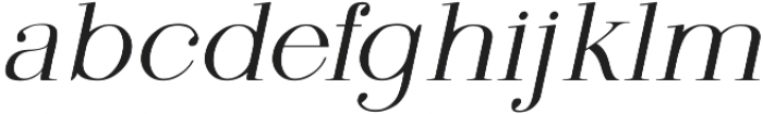 KindSoul Serif Italic otf (400) Font LOWERCASE