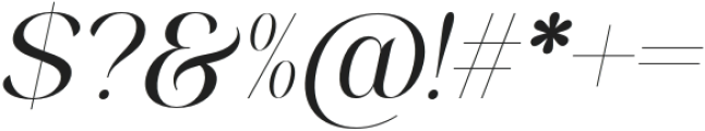 Kinda Gold Italic otf (400) Font OTHER CHARS