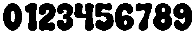 Kinder Bubble Regular otf (400) Font OTHER CHARS