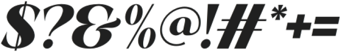 Kinder Italic otf (400) Font OTHER CHARS