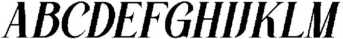 Kinder Land Italic otf (400) Font UPPERCASE