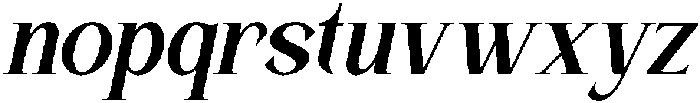 Kinder Land Italic otf (400) Font LOWERCASE