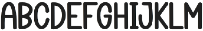 Kinder Monday Regular otf (400) Font UPPERCASE