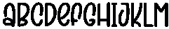 Kinder Rainbow Regular otf (400) FONT