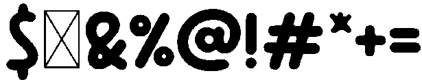 Kinder Regular otf (400) Font OTHER CHARS