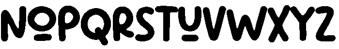 Kinder Regular otf (400) Font LOWERCASE