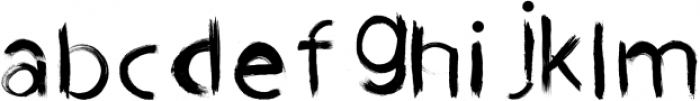 KinderfontBlack Regular otf (900) Font LOWERCASE