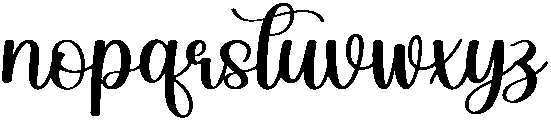 Kindergarten Regular otf (400) Font LOWERCASE