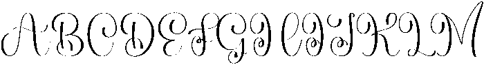 Kindergarten Regular otf (400) Font UPPERCASE