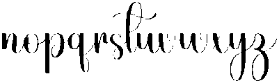 Kindergarten Regular otf (400) Font LOWERCASE