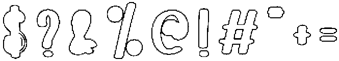 Kindergarten Regular otf (400) Font OTHER CHARS