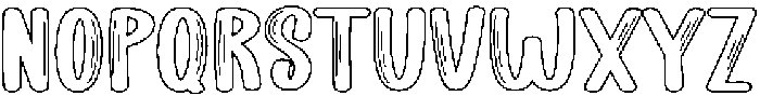 Kindergarten Regular otf (400) Font UPPERCASE