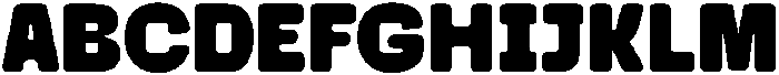 Kindly Bolde Rounded otf (700) Font UPPERCASE