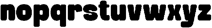Kindly Bolde Rounded otf (700) Font LOWERCASE